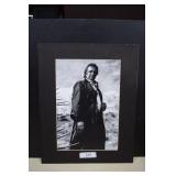 'Man in Black' Johhny Cash Matted Print