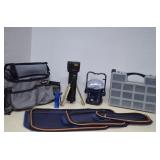 MISC Lot Tool Bag, Lantern, Flashlights, Mesh -