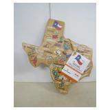 NEW Texas Bamboo Cutting Bord