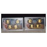 2008 & 2009 Presidential Dollar Proof Sets