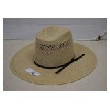25X Rodeo King Jute Straw Hat New Size 7 1/4