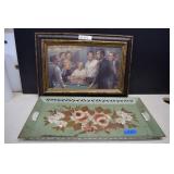 Presidents Playing Poker Print on Canvas & Metal