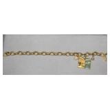 Kirk's Folly Charm Bracelet w/ Statue of Liberty