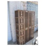 Heavy Steel Locker Room Lockers  4'x6'