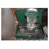 Coleman Lantern and Stove, Showing Much Use