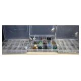 Jewelry Making Beads & Two Organizres With Spacer