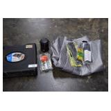 Tarp, Lantern, Air Horn, Stakes & Stove