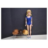 1963 Fashion Queen Barbie w/ Rare Hair Fair