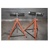 Two Adjustable Support Stands