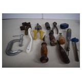 Lot Of Vintage Tools - Wiss M3 Tin Snips, Linoleum