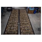 2- Matching Rug Runners 22x91' Both Are Clean