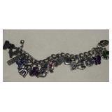 Charm Bracelet with 18 Charms