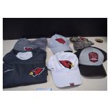 Arizona Cardinals Four Hats & Two Shirts XL