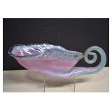 Lovely MCM Hand Blown Art Glass Cornucopia