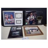 Four Nascar Plaques