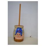 Vintage Marshall Pottery Farmhouse Butter Churn -