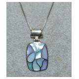 Sterling & MOP Necklace
