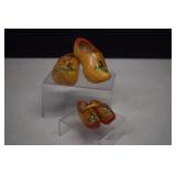 Small Vintage Collectable Wooden Shoes