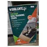 Vibrantlife Two Door Dog Training Crate. NIB