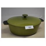 Large Made in France Cast Iron Roasting Pan