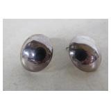 Sterling Round Earrings