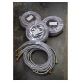 Three Rolls PVC Reinforced Braided Tubing &