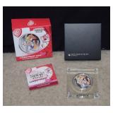 2019 Love Struck 1oz Silver Proof Coin/Perth Mint