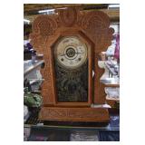 Early 1900s Gingerbread Time & Strike Clock