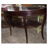 Large Demi Lune Entry Table