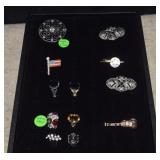 Brooches & Cocktail Rings