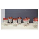 Vintage Set Of Indiana Whitehall Goblets MORE