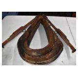 Antique Horse Collar Harness & Hames