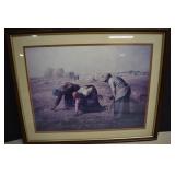 Framed Print 'The Gleaner's' By Janet Millet 18x15