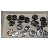 (20) 2024 Unc. Kennedy Half Dollars