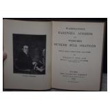 1924 Print of Washington's Address & Webster's