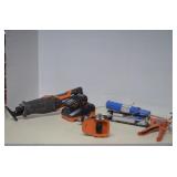 Lot MISC Tools Rigid 18V Cordless Reciprocating -