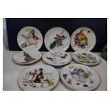 Norman Rockwell Gorham Plates