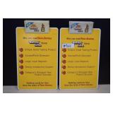 Two Aunt Jemima Syrup Clipboards