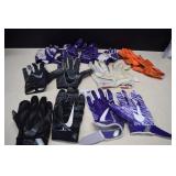 Football Wide Reciever Gloves. Used