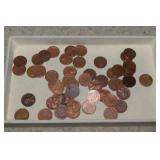 (50) 40's & 50's Wheat Pennies