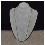 Sterling Itlay Curb Chain  8.45g