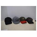 Bears, Patriot & Buccaneers NFL Caps. Like New