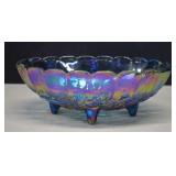 Indiana Glass Iridescent Carnival Harvest Grape