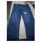 Three Pair Men's Wrangler Jeans Size 36x34. Very