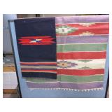 Two Vintage Saddle Blankets - NOTE
