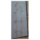 Metal Wall Decor Decorative Plate Holder