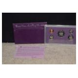 1993-S U.S. Proof Set w/ COA & Box
