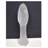 Frosted Lead Crystal Mother & Child Sculpture 9'