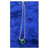 Nephrite Pendent  Necklace