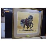 'The Shiek' Horse Print Signed #'d Known Artist